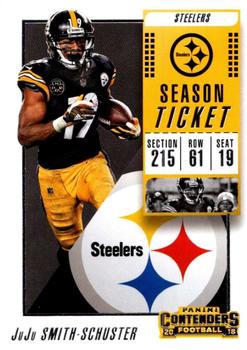 Juju Smith-Schuster Pittsburgh Steelers 2018 Panini Contenders NFL #18